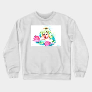 Relaxing bath Crewneck Sweatshirt